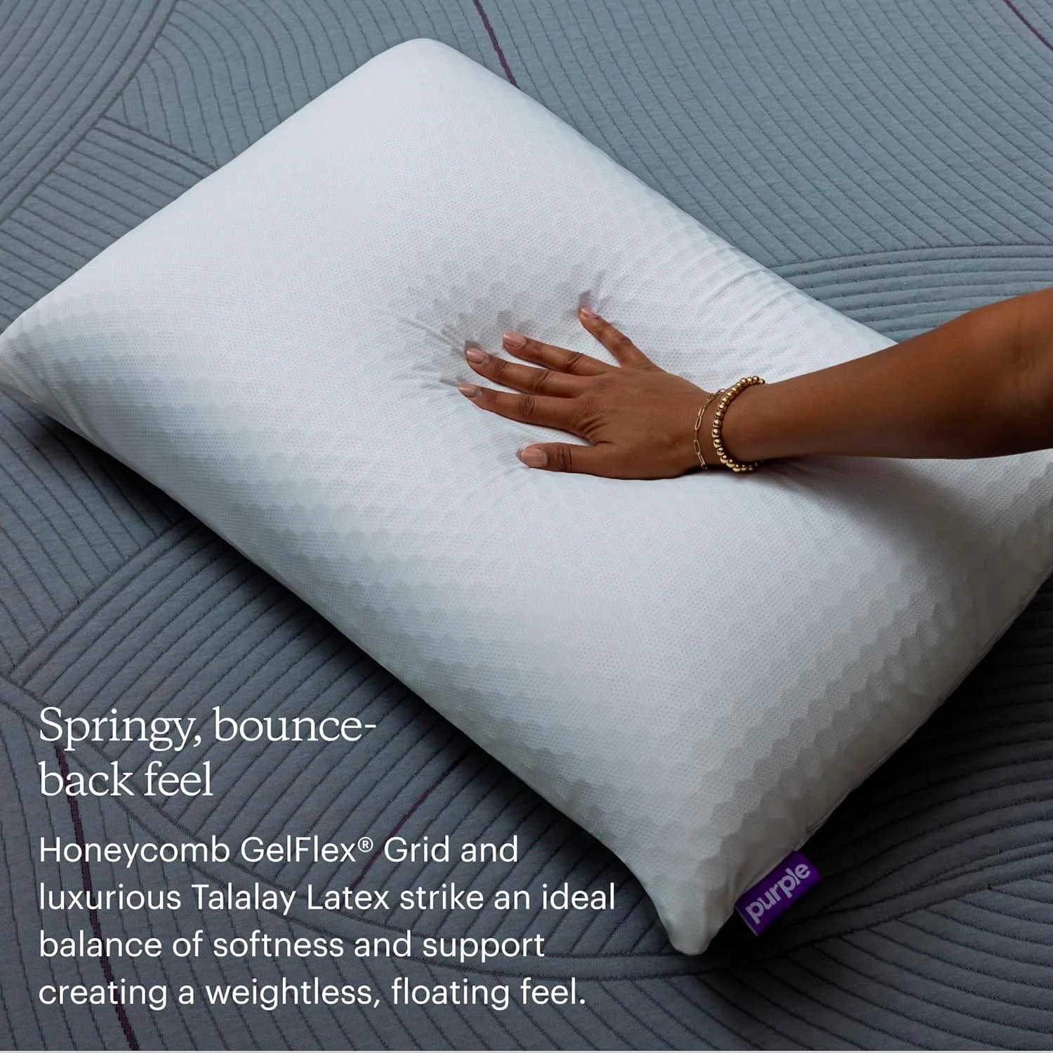 Purple Harmony Tall Pillow - Image 12